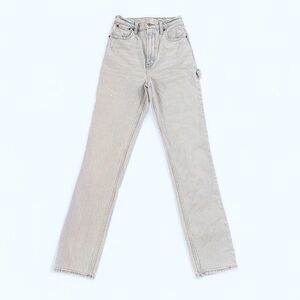 Abercrombie & Fitch The 90s Straight Ultra High Rise Carpenter Jeans